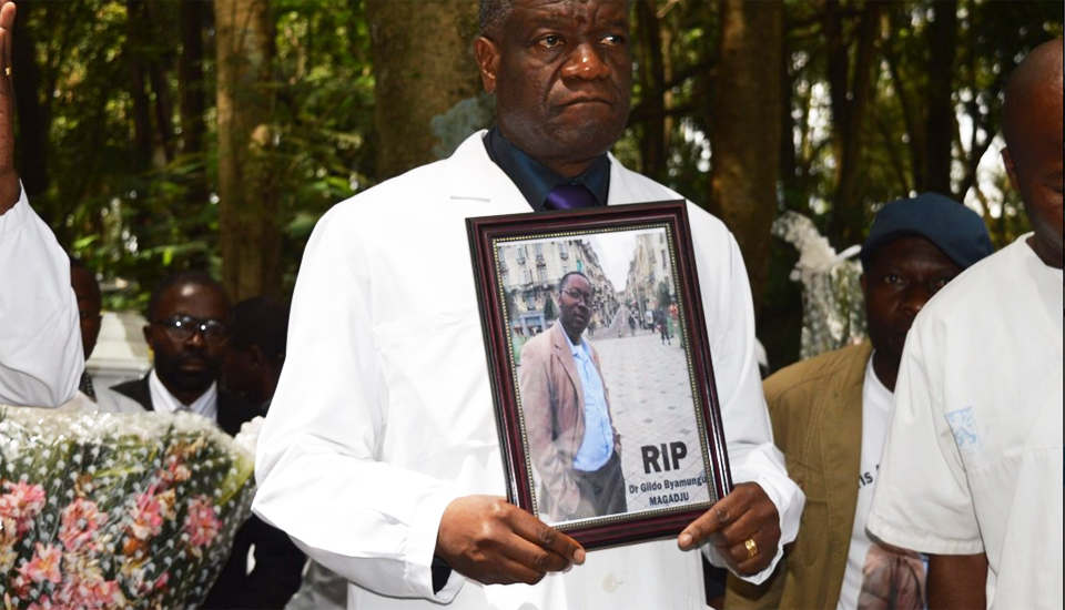 Twitter @PanziFoundation: Corps Médical Sud-Kivu Denis Mukwege pleurons Dr. BYAMUNGU MAGADJU Gildo