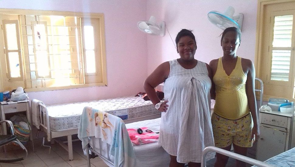 In een hogar materno kunnen zwangere vrouwen terecht met een hoog risico op complicaties. Beeld: auteurs