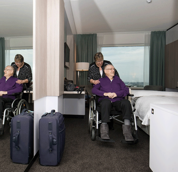 Hotelketen Van der Valk startte in december een zorgvoorziening, beeld: Raphael Drent