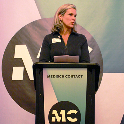 Anneke Westerlaken:Voorzitter van branchevereniging ActiZ, Nicolas De Keersmaeker: fotograaf