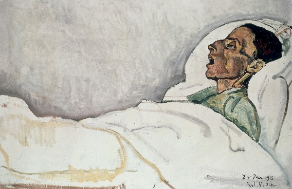 F. Hodler, Dying Woman, 1915. ANP Photo