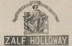 Hollaway Pillen en Zalf 1872