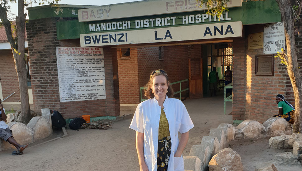 AIGT Bente van der Meijden werkt in Malawi, een land dat in lockdown zit. ‘Ik schat in dat we een paar weken achterlopen op Nederland.’