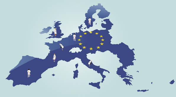 De organisatie van registratieautoriteiten en toezichthoudende organisaties verschilt sterk per EU-land. beeld: Shutterstock/MC