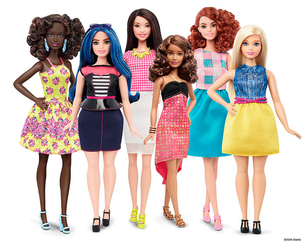 De nieuwe Barbies van Mattel