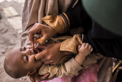 Poliovaccinatie in Pakistan © Thinkstock