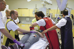 In Ziekenhuis Rijnstate wordt de Spoedeisende Hulp 24 uur per dag, 7 dagen per week bezet door SEH-artsen. beeld: auteurs
