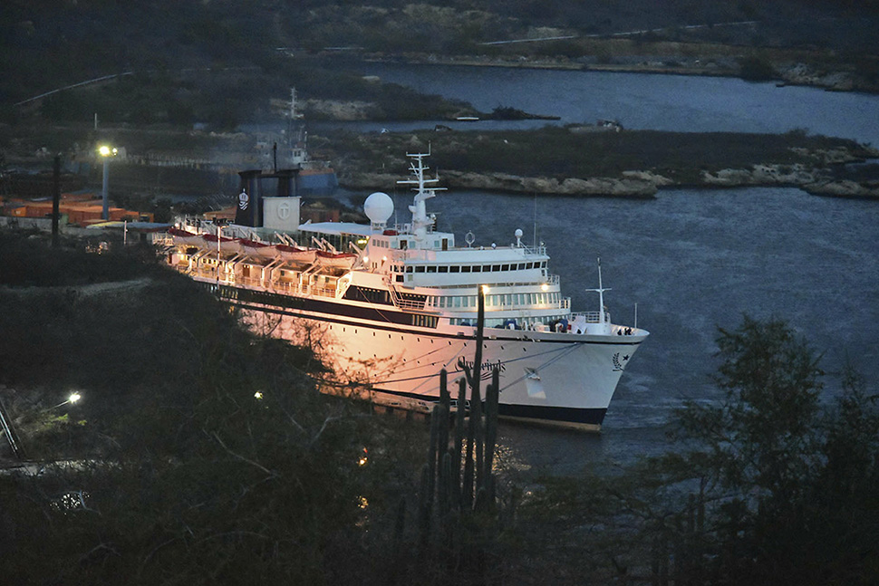 Het cruiseschip Freewinds. Dick Drayer | AP | HH