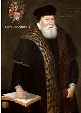 Pieter van ForeestAnoniem portret uit 1590. Collectie Stedelijk Museum Alkmaar.