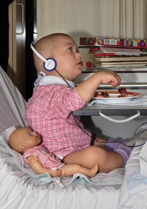 Het uiteindelijke doel van het NKOC is meer dan 90 procent van de kinderen met kanker genezen. beeld: Mark van der Zouw, HH