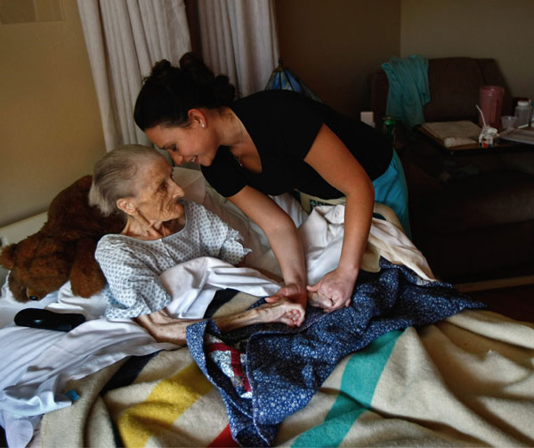 ‘Palliatieve zorg is in Nederland het stiefkindje van de stervenshulp gebleven.’ Beeld: Getty Images
