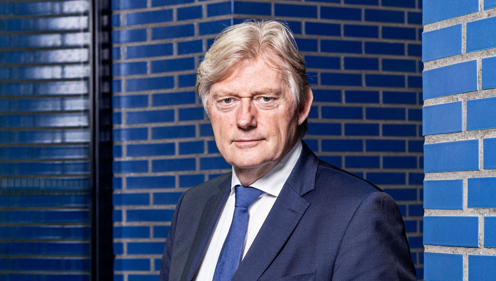 'Invalminister' Martin van Rijn. Fotografie: Guido Benschop